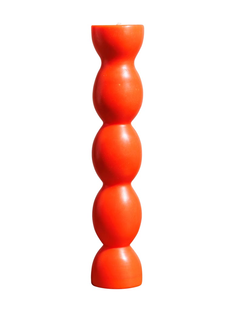 Lago candle orange tall Noka - 2