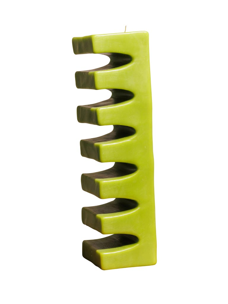 Velvet candle cyber lime Noka - 2
