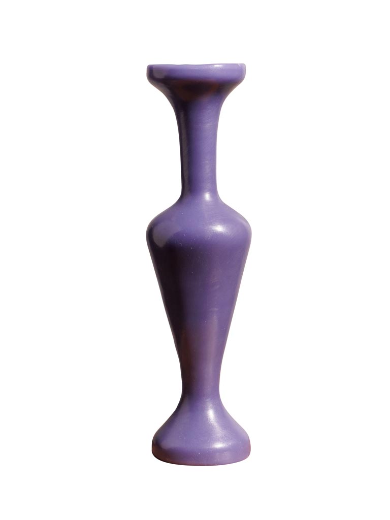 Vase candle purple Noka - 2
