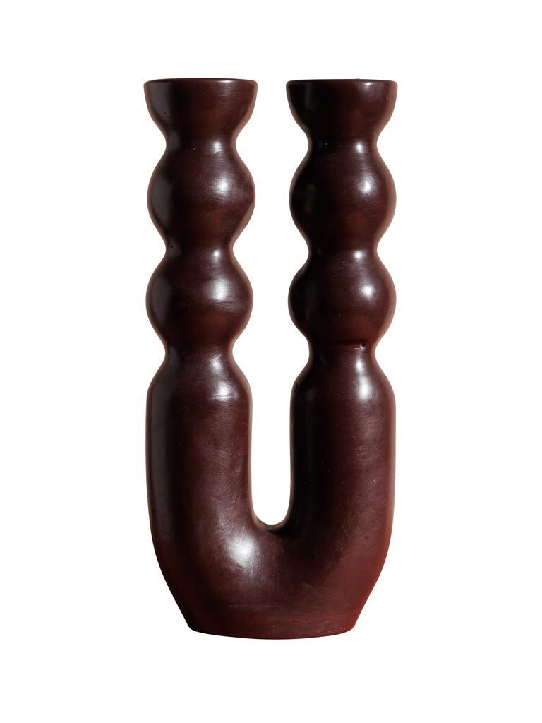 Pillars candle terracotta Noka - 2
