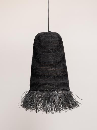 Hanging lamp black Kika