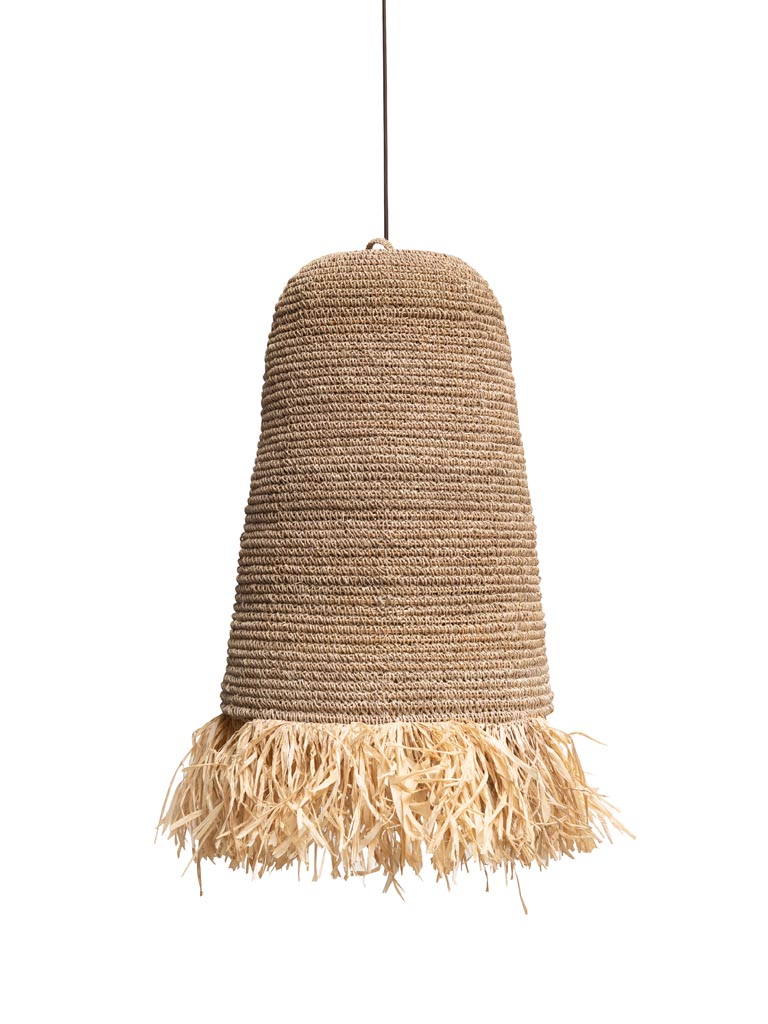 Hanging lamp natural Kika - 2