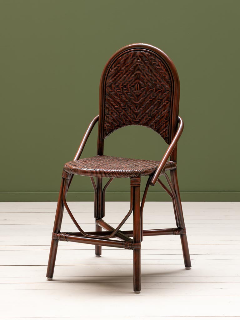 Chaise orange foncé Pigmento - 1