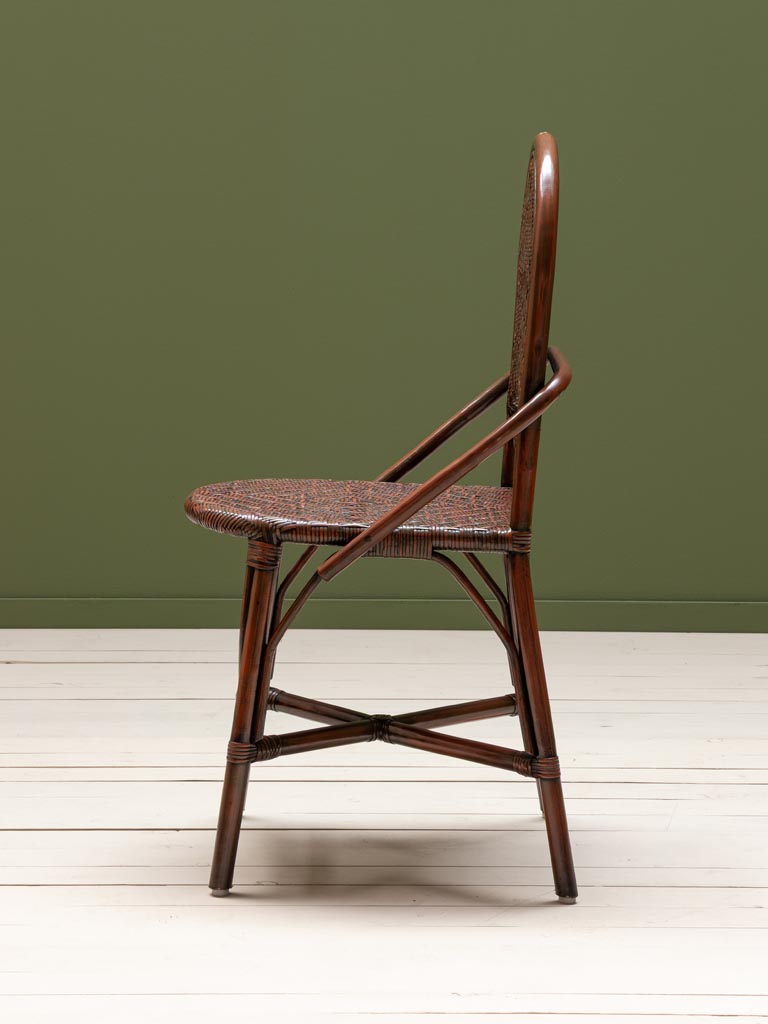 Chaise orange foncé Pigmento - 5