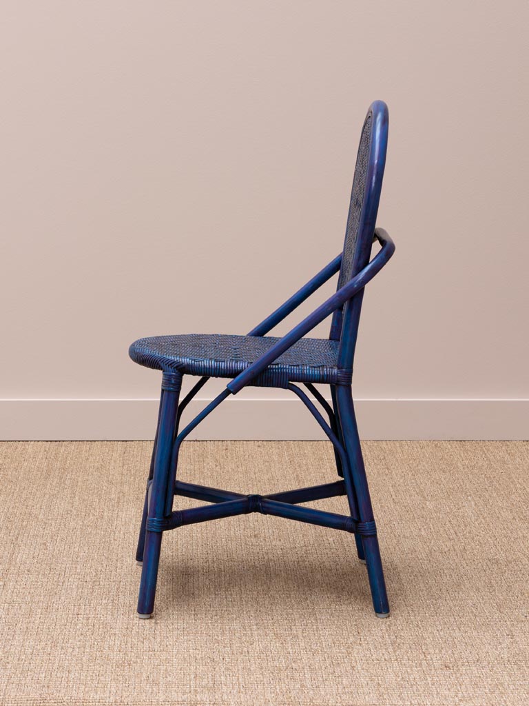 Chaise bleue Pigmento - 5