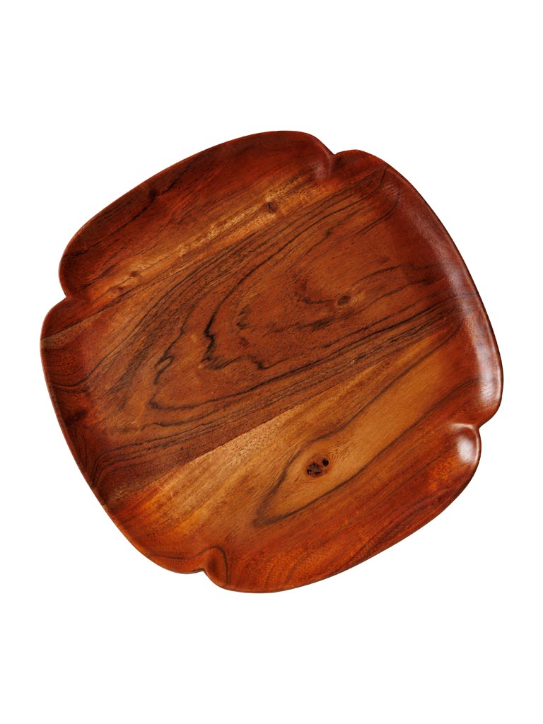 Large acacia tray - 2