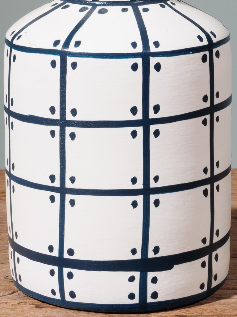 Handpainted bottle vase - 6