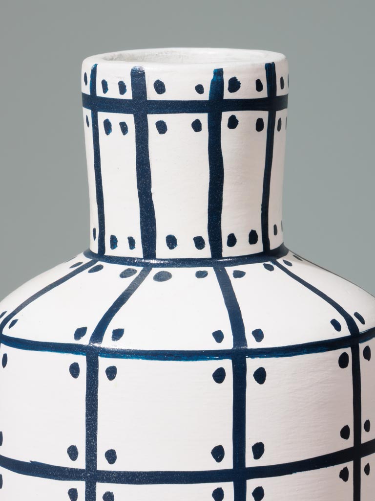 Handpainted bottle vase - 5