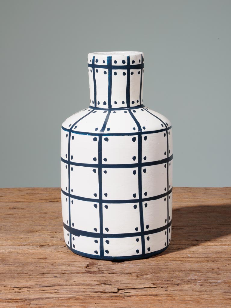Handpainted bottle vase - 7
