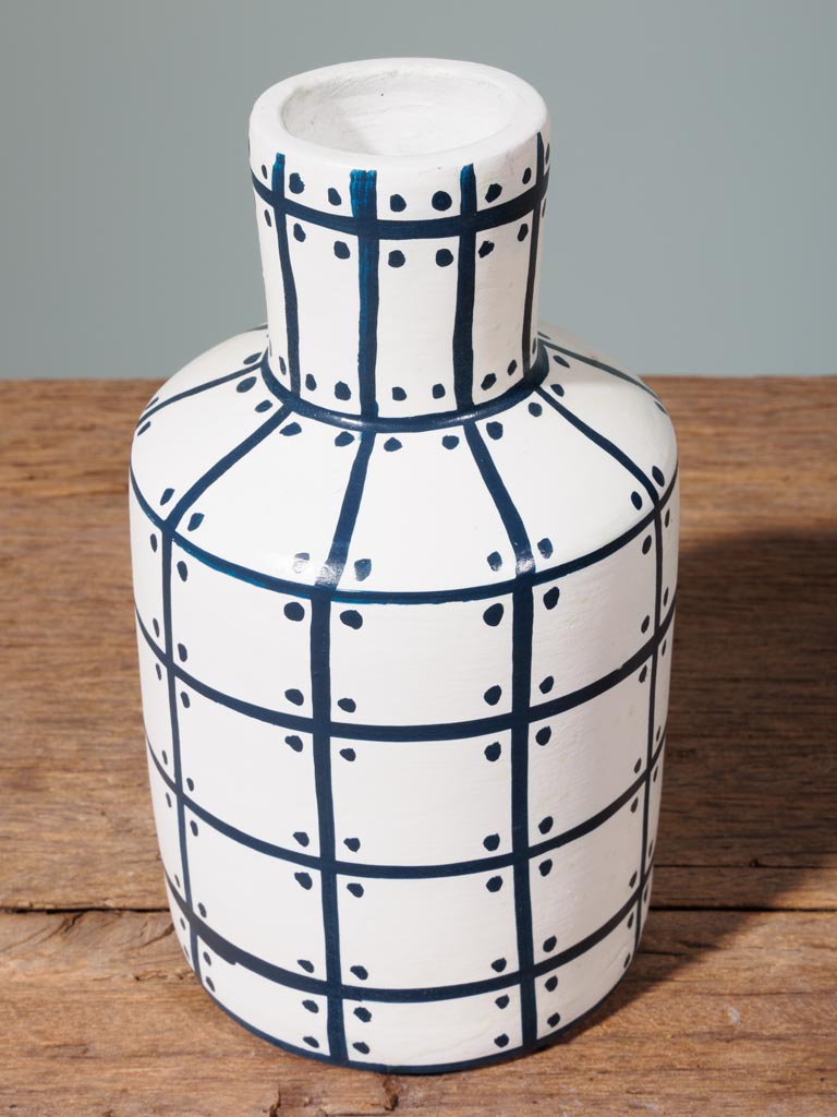 Handpainted bottle vase - 2