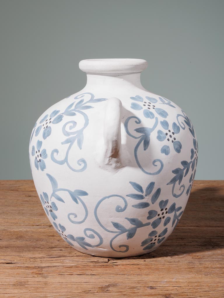 Vase peint à la main anse simple Garance - 2