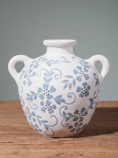 Handpainted vase Garance