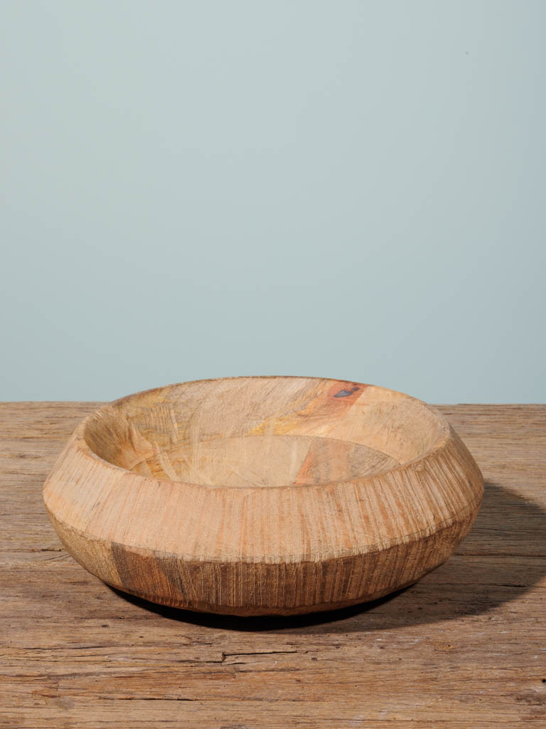 Large rustic salad bowl - 1