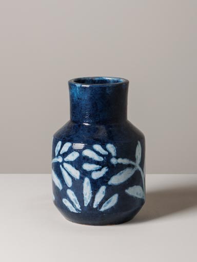 Small night blue vase Artisan