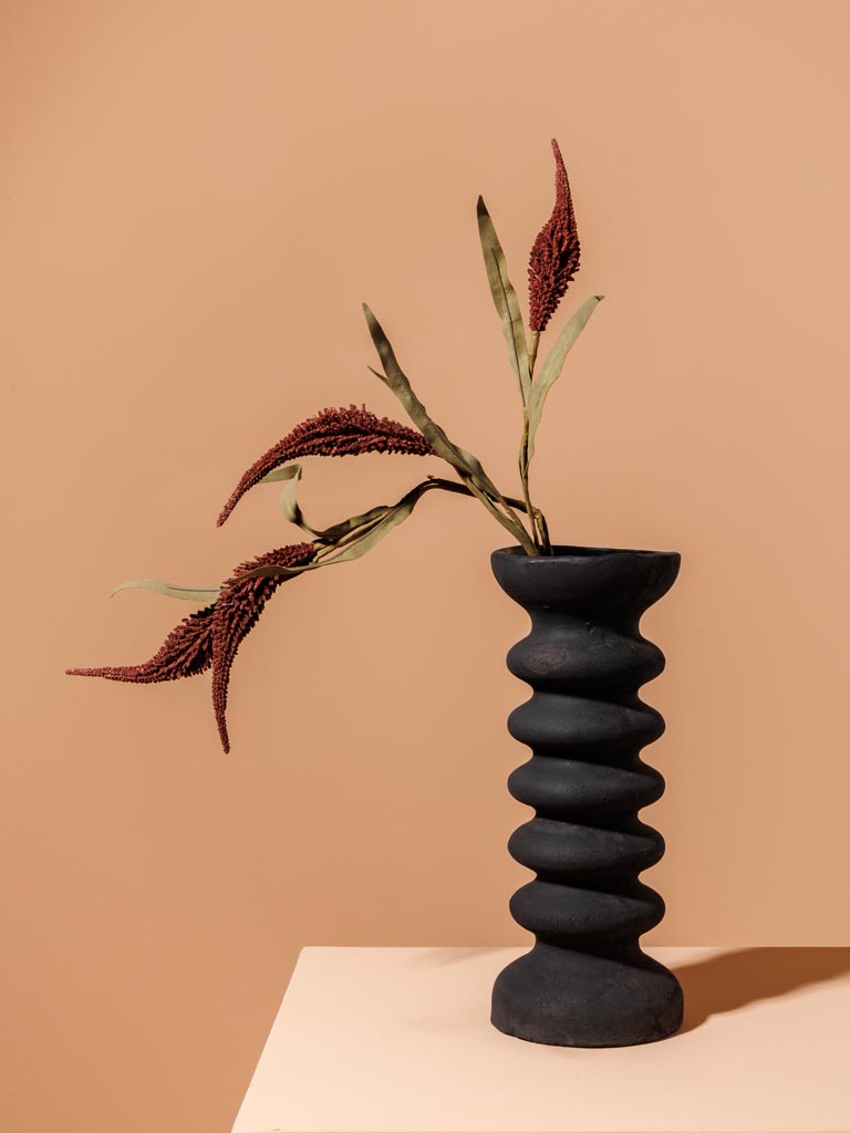 Black vase Machu - 1