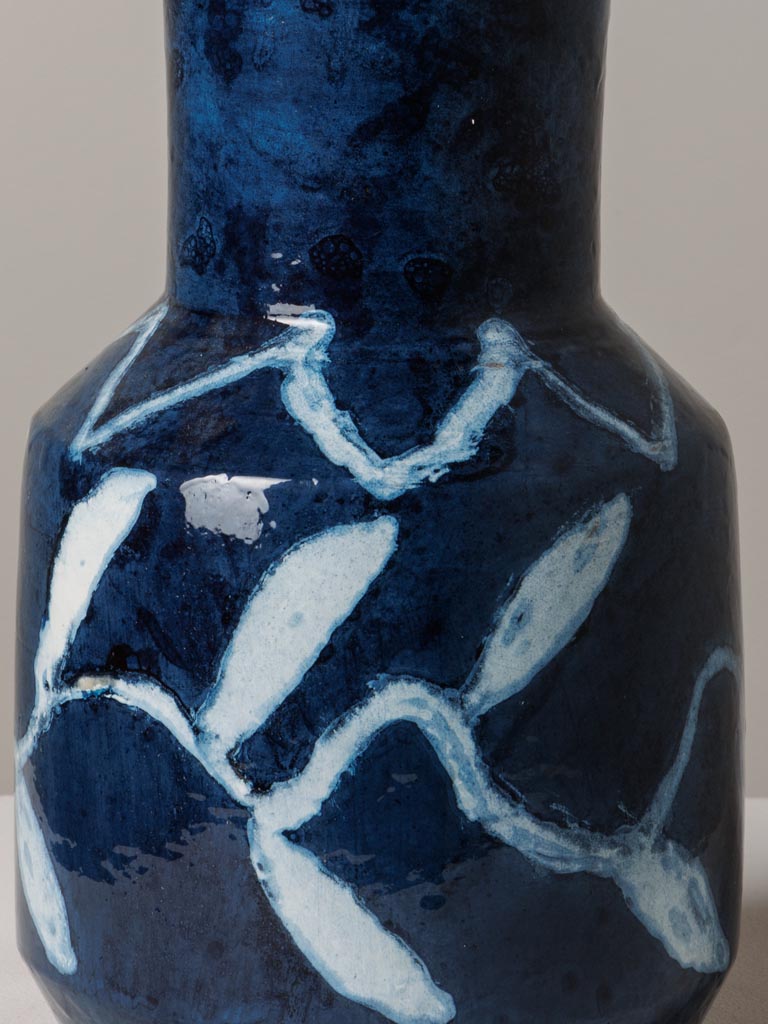 Night blue vase Artisan - 3
