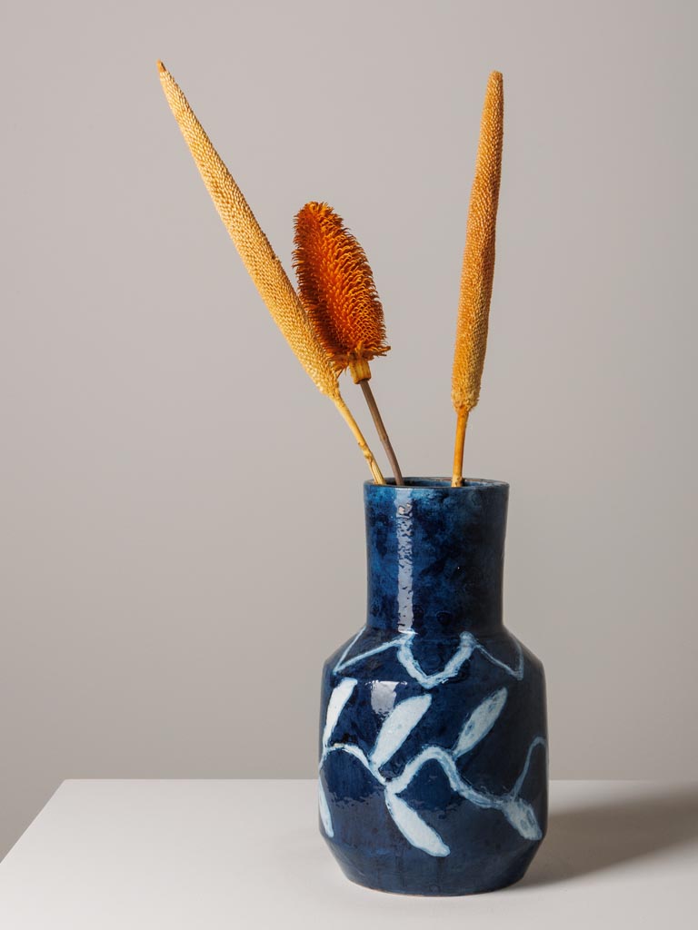 Night blue vase Artisan - 4