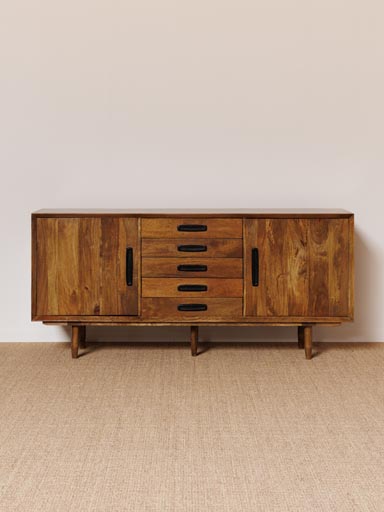 Sideboard 2 doors and drawers Amador