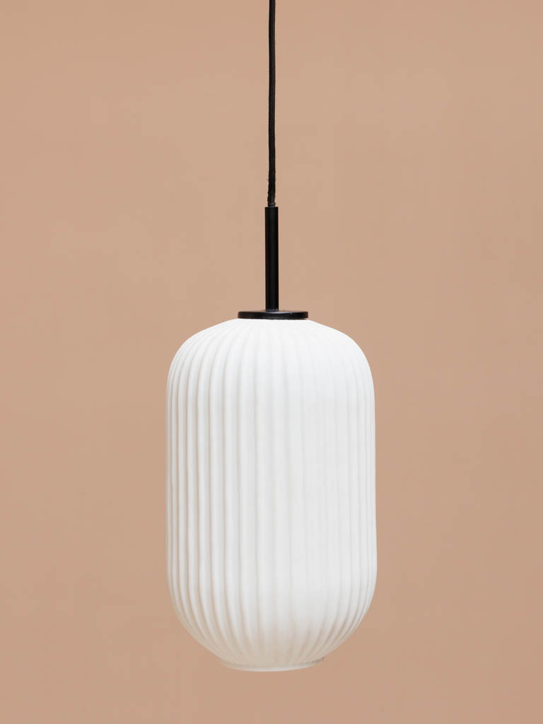 Hanging lamp white Linda - 1