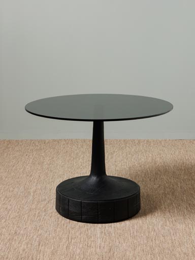 Smokey glass coffee table Stein