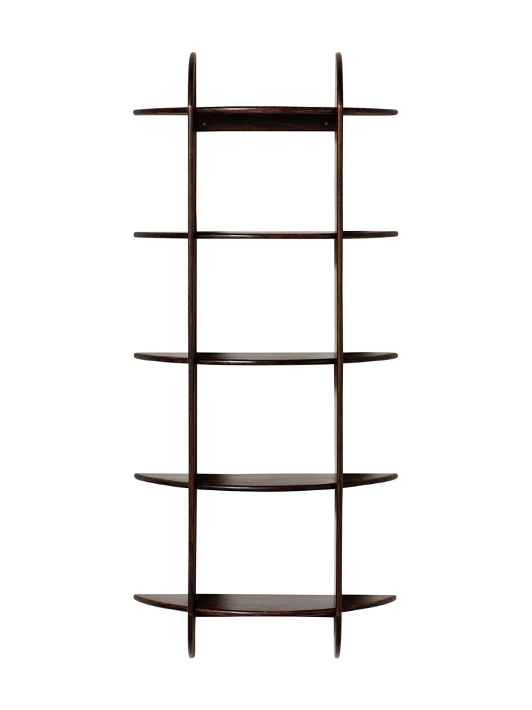 Brown wall shelf Kirill - 2