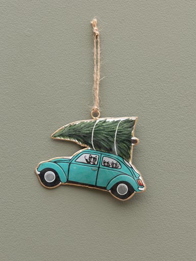 Hanging car with tree