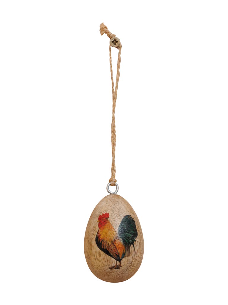 Egg hanging rooster - 2