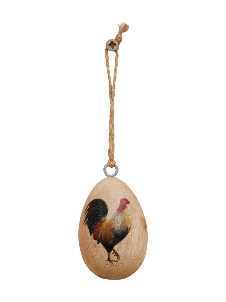 Egg hanging rooster - 2