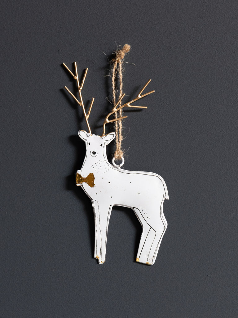 Suspension cerf chic stylisé - 1