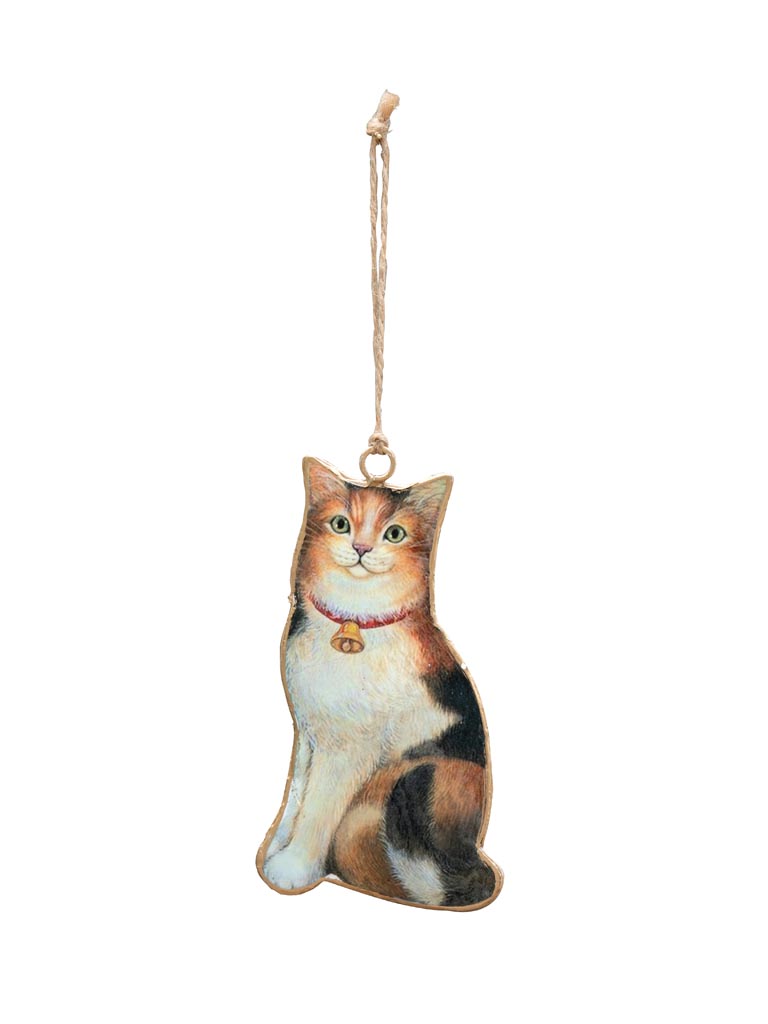 Hanging cat with bell - 2