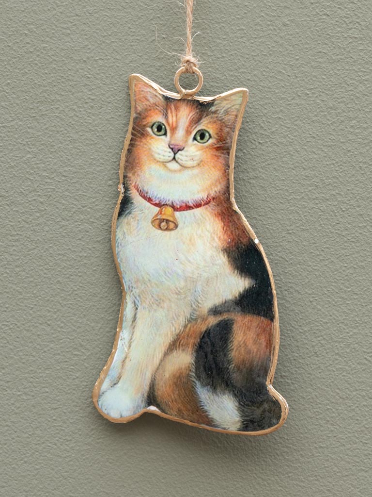 Hanging cat with bell - 3