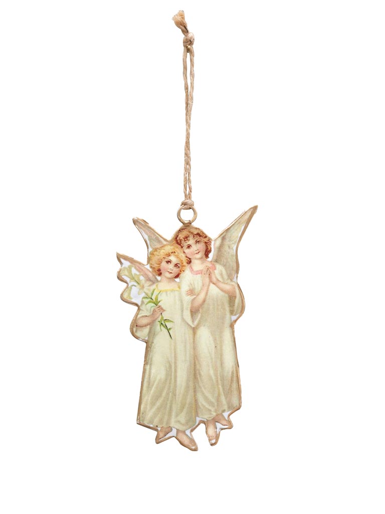 Hanging white angels - 2