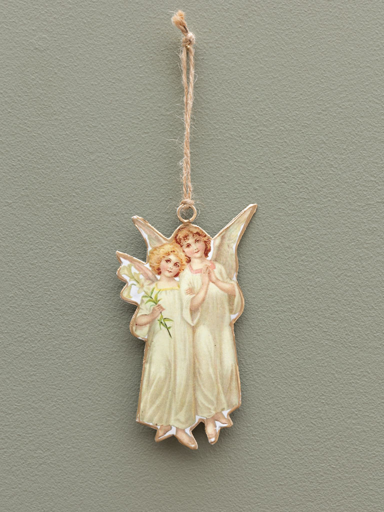 Hanging white angels - 1