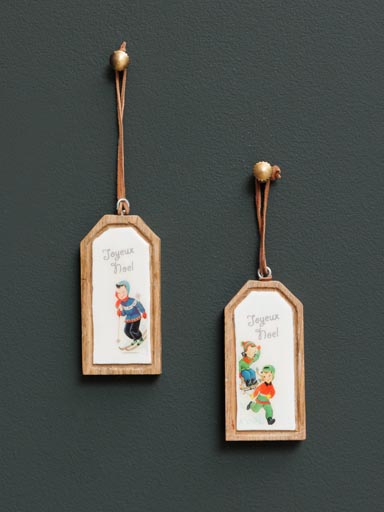 S/2 hanging "Joyeux Noel"