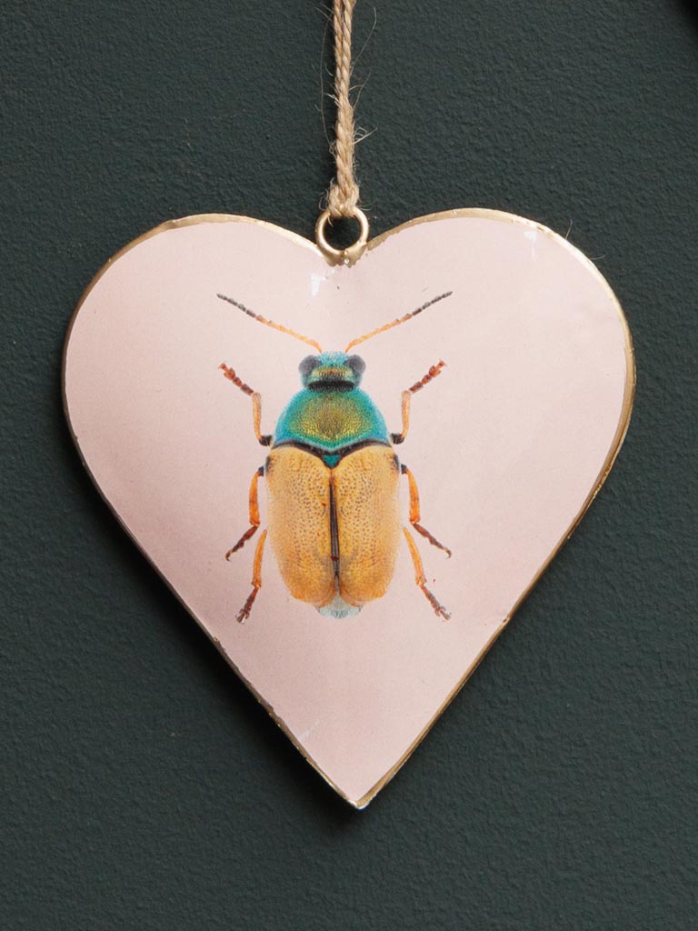 S/3 suspensions Coeurs Insectes - 3