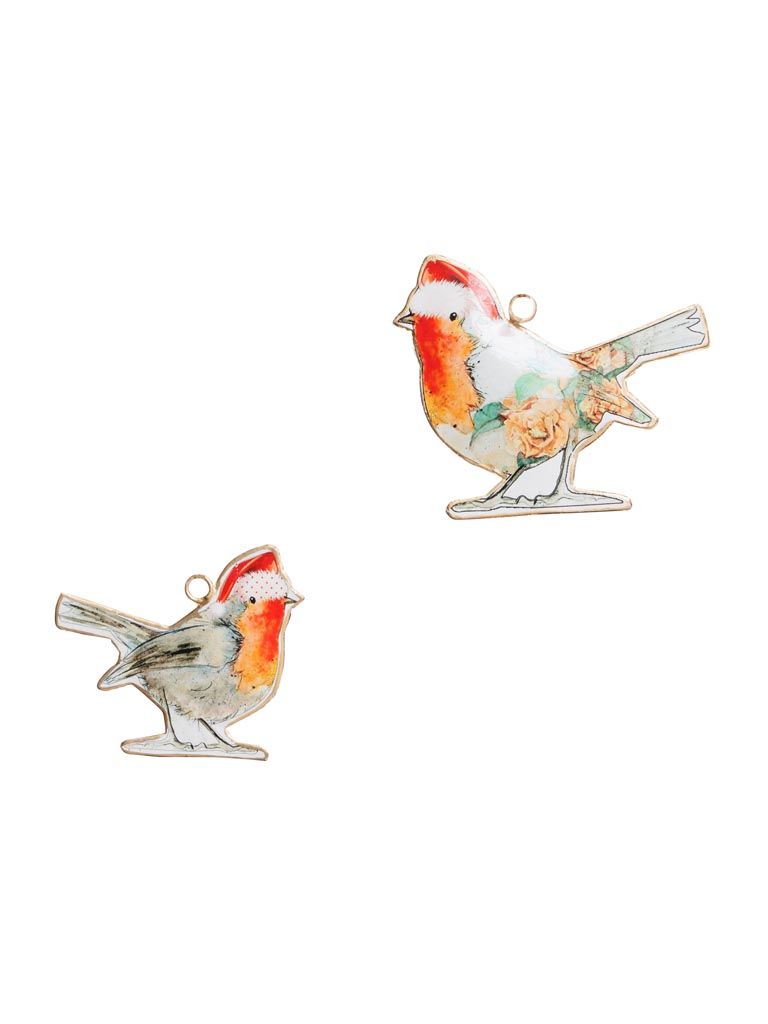 S/2 suspensions Oiseaux Iris - 2
