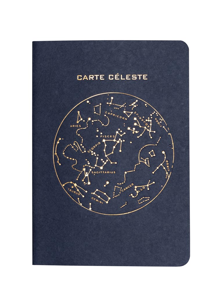 Notebook A5 carte céleste - 2