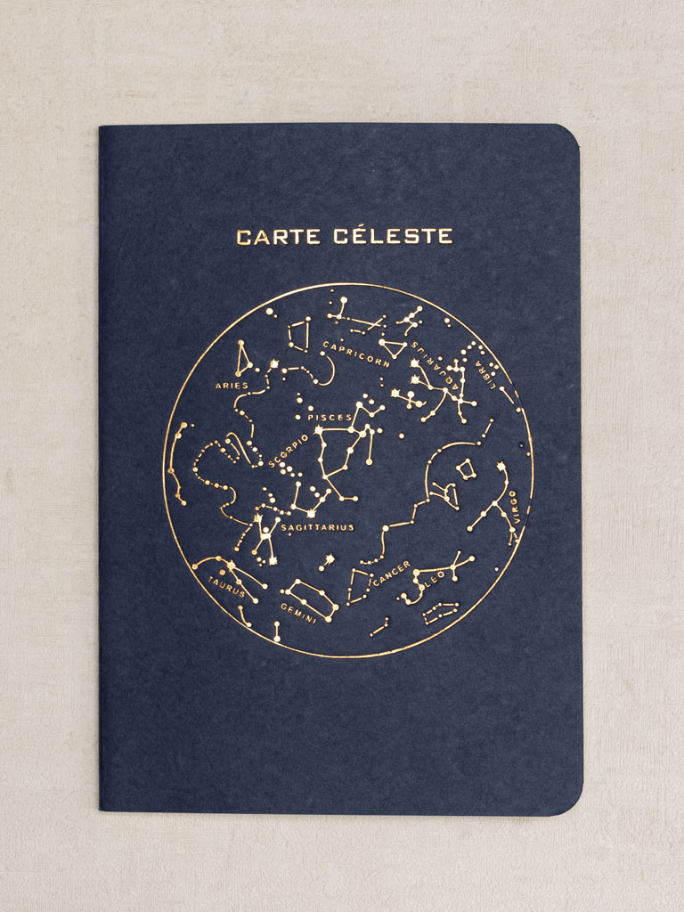Notebook A5 carte céleste - 1