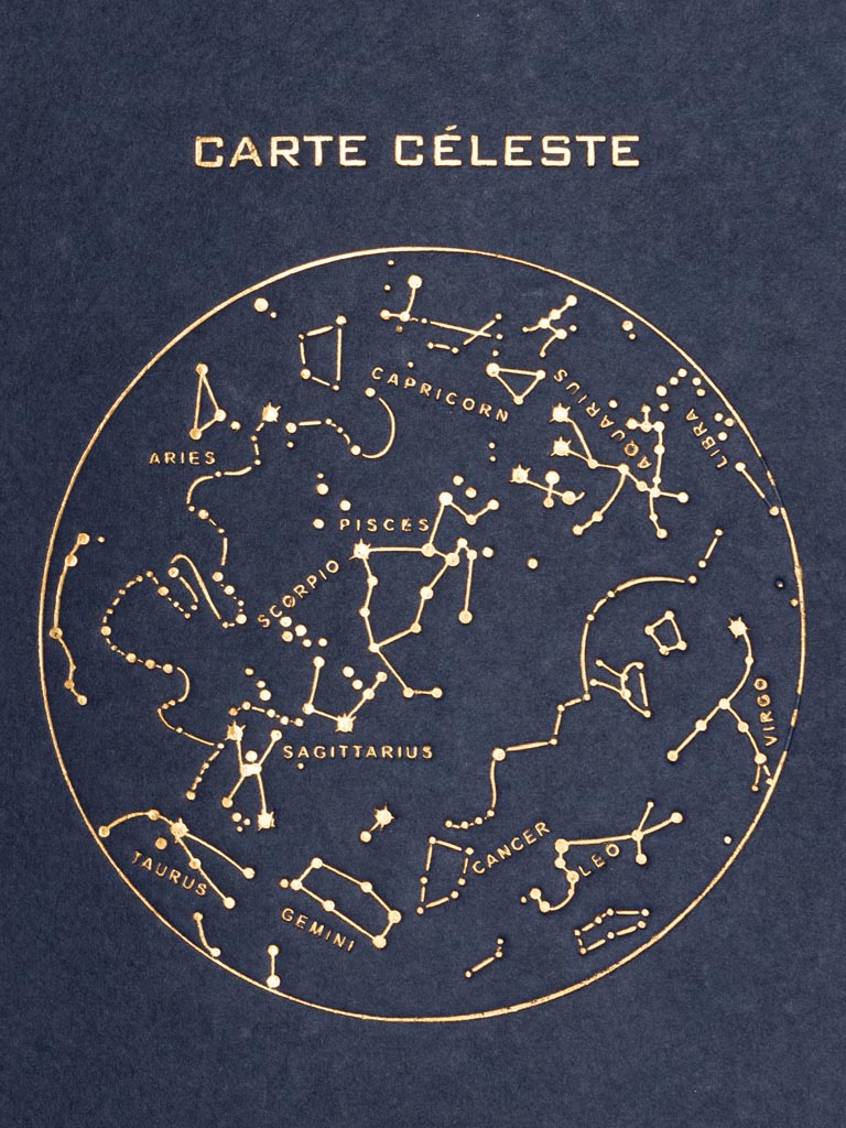 Notebook A5 carte céleste - 3