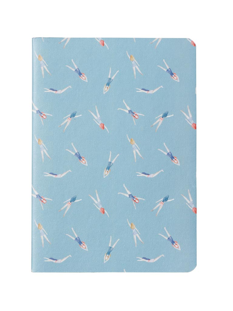 Soft cover notebook A5 Bathers - 2