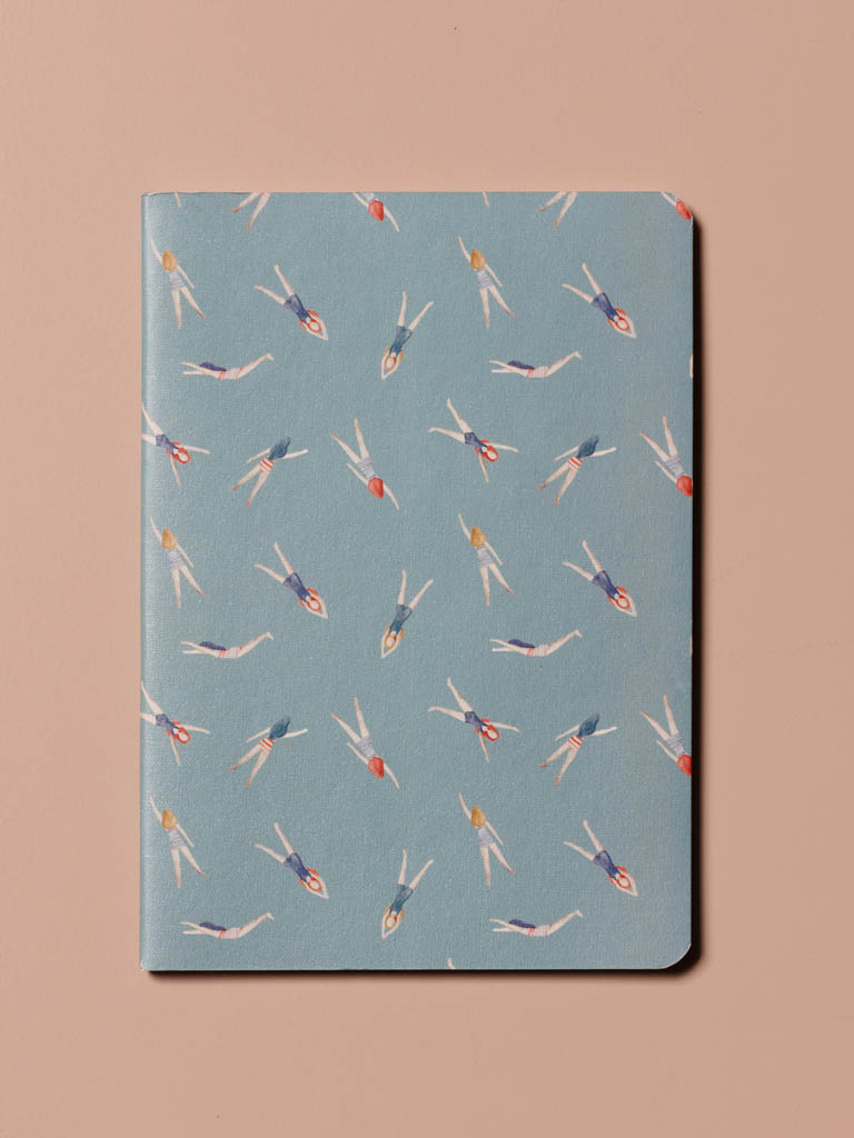 Soft cover notebook A5 Bathers - 1