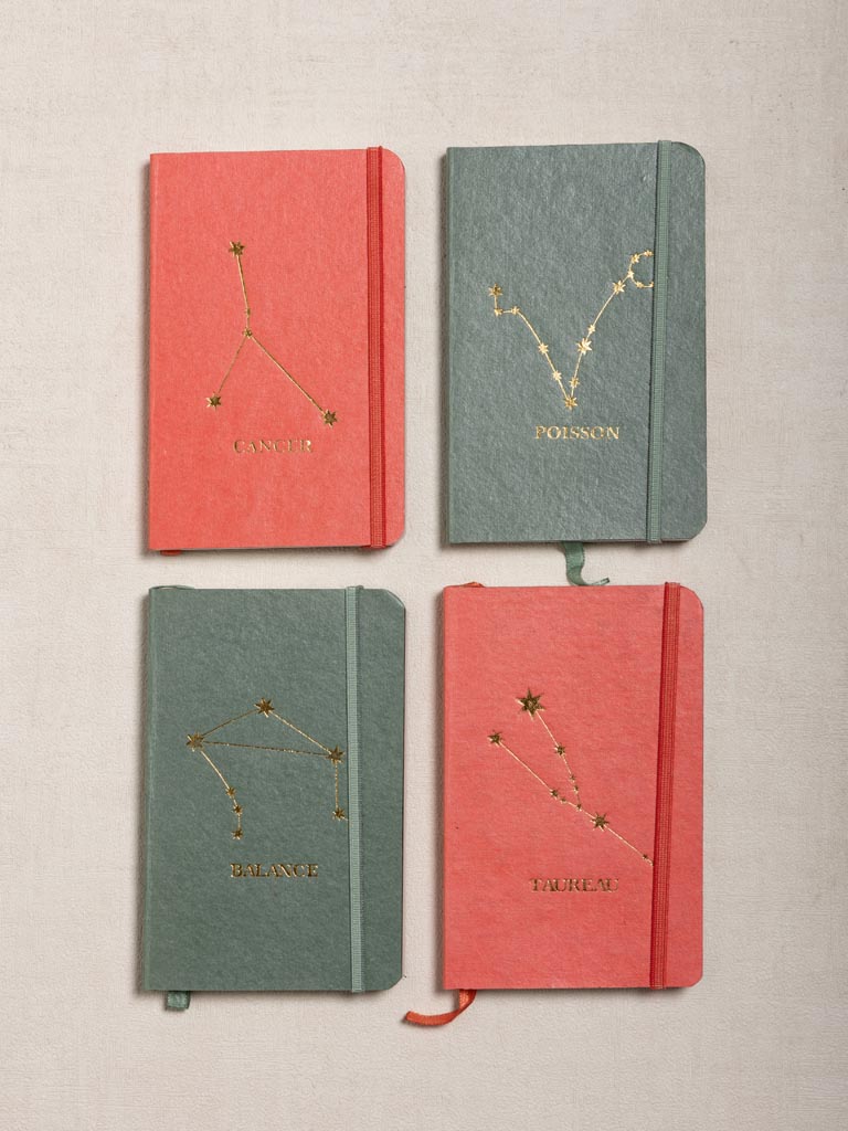 S/12 soft cover notebooks A6 Zodiac - 6