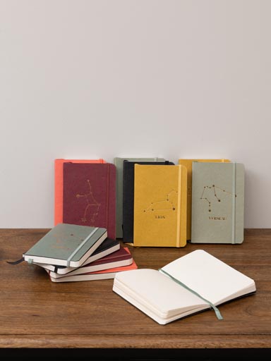 S/12 soft cover notebooks A6 Zodiac