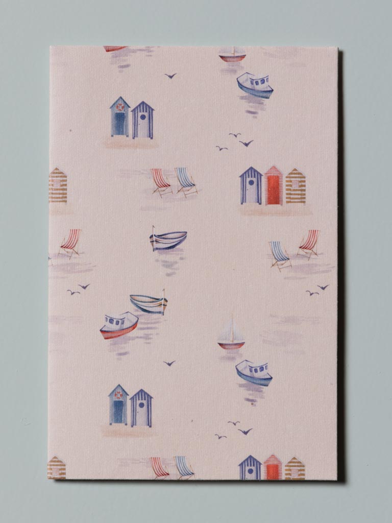 Carte postale plage avec enveloppe - 3