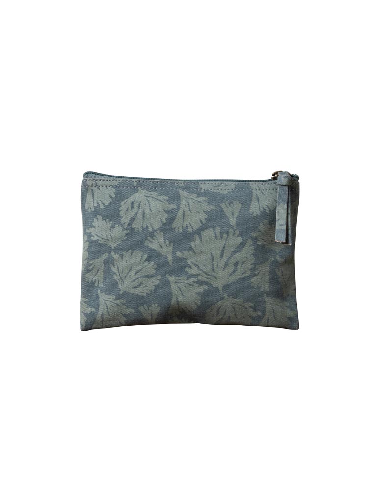 Pochette corail bleu - 2