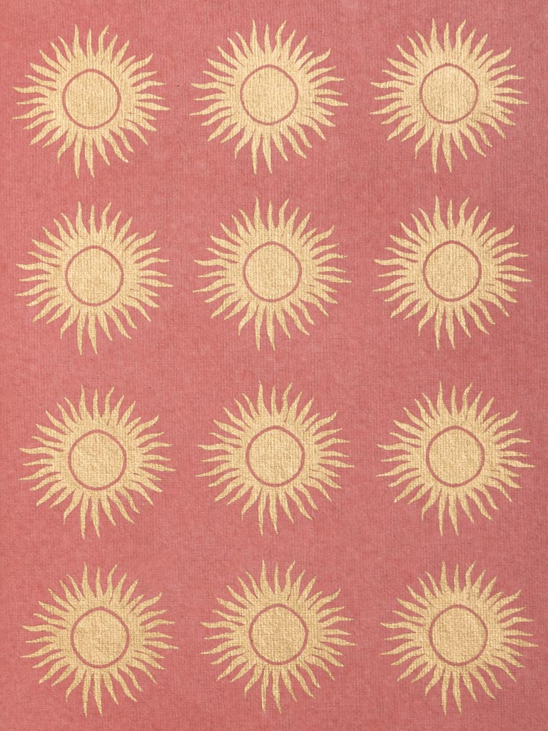 Soft cover notebook A5 Golden suns - 3