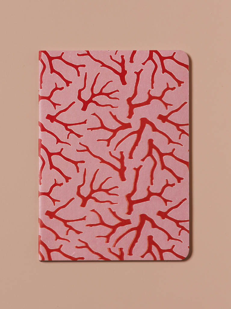 Carnet souple A5 Corail - 1