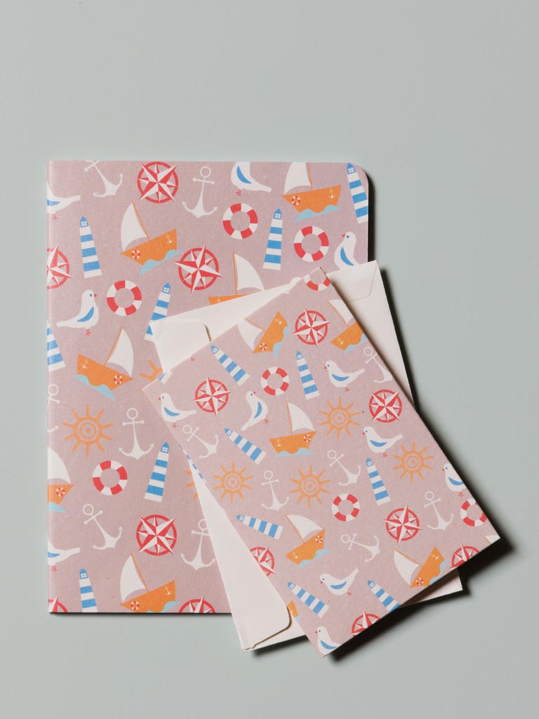 Soft cover notebook A5 Seagulls - 4
