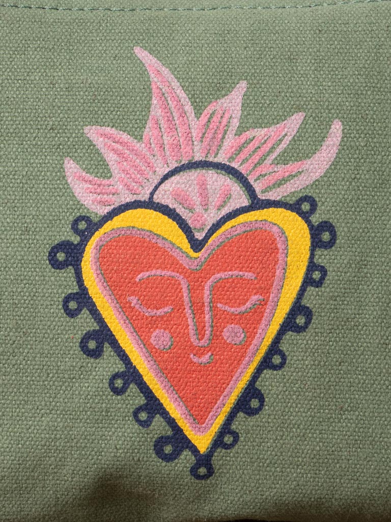 Pochette kaki et Ex-voto coloré - 5