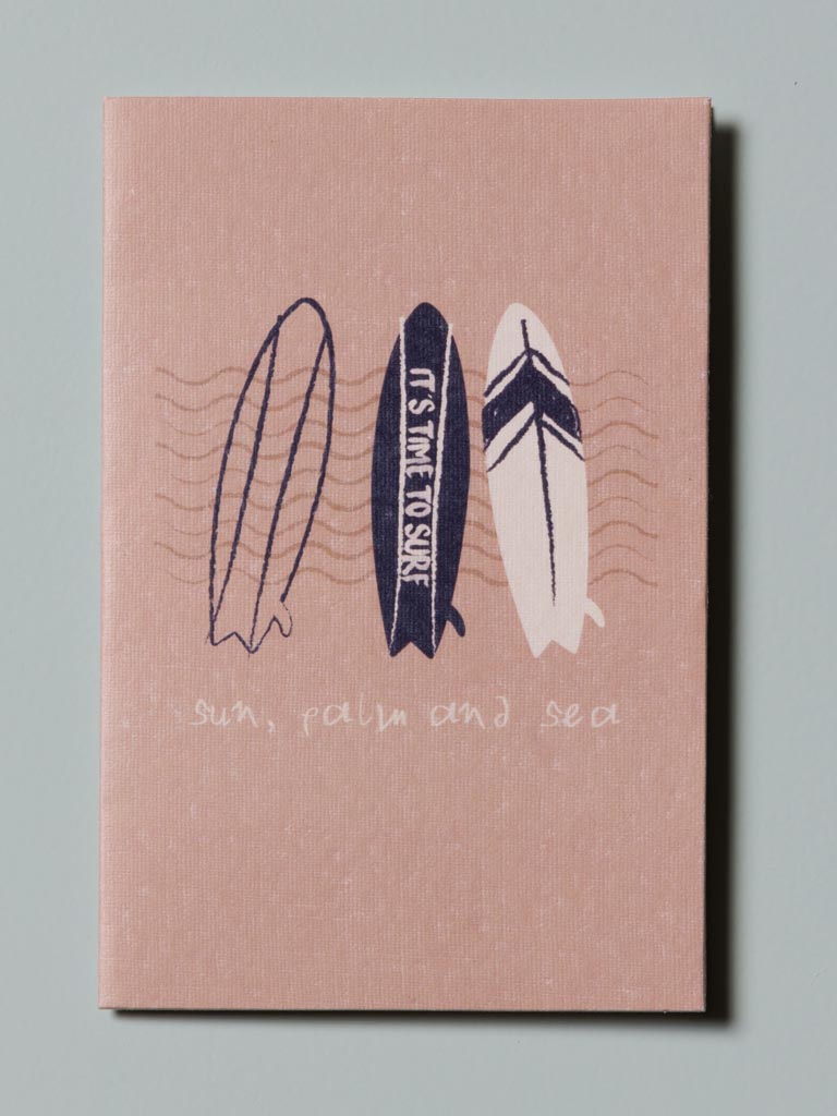 Carte postale avec enveloppe surf - 3